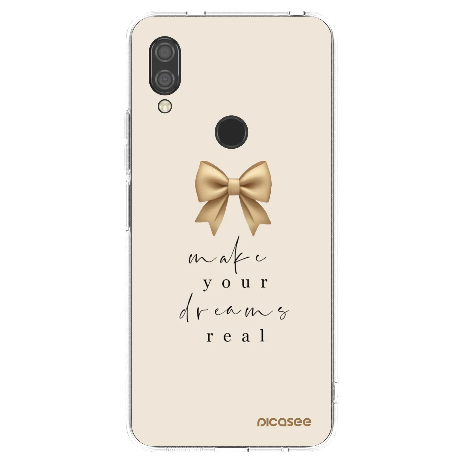 Picasee silikónový prehľadný obal pre Xiaomi Redmi 7 - Golden Dream