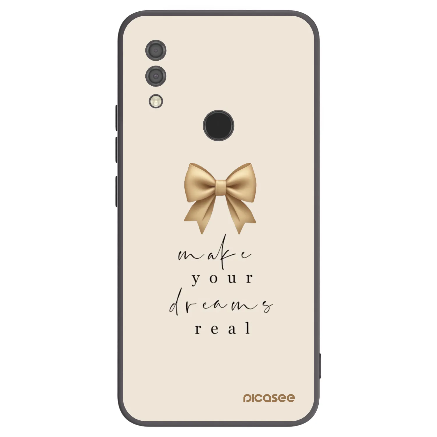 Picasee silikónový čierny obal pre Xiaomi Redmi 7 - Golden Dream