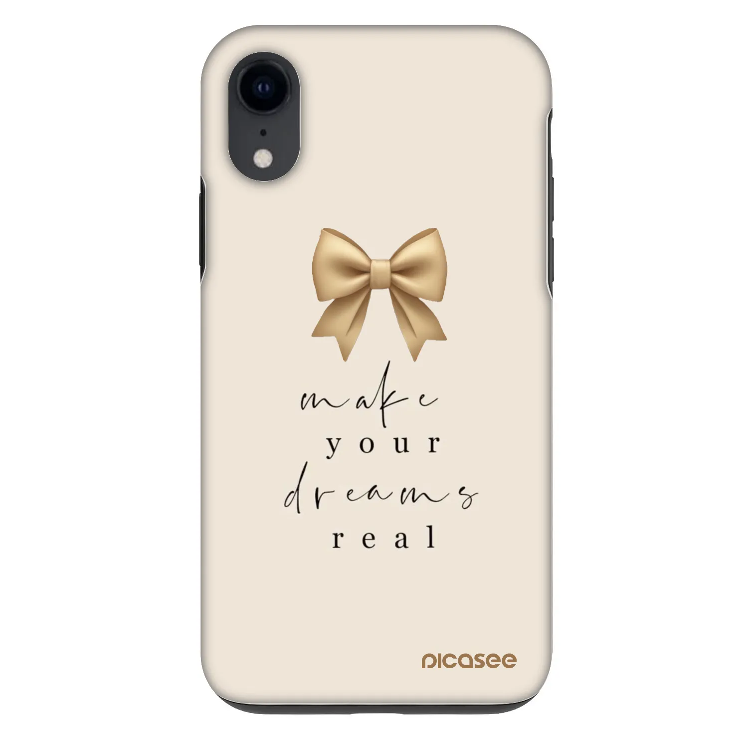 Picasee Fashion Case pre Apple iPhone XR - Golden Dream