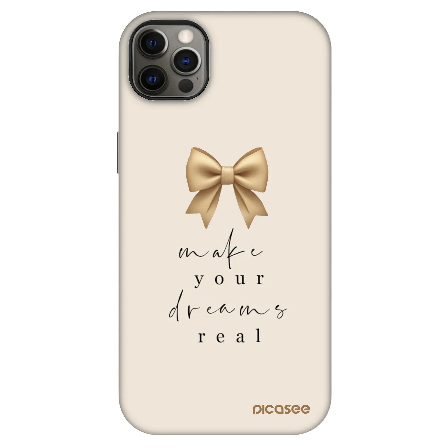 Picasee Fashion Case MagSafe pre Apple iPhone 12 Pro Max - Golden Dream