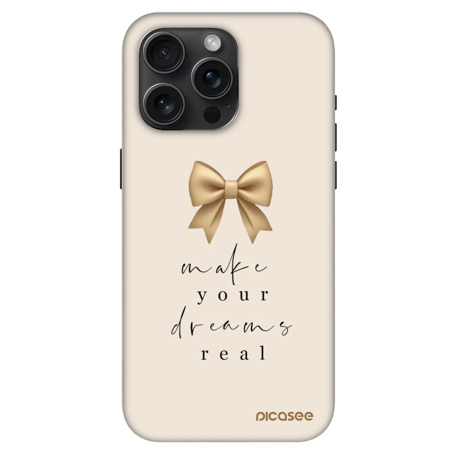 Picasee Fashion Case MagSafe pre Apple iPhone 15 Pro Max - Golden Dream