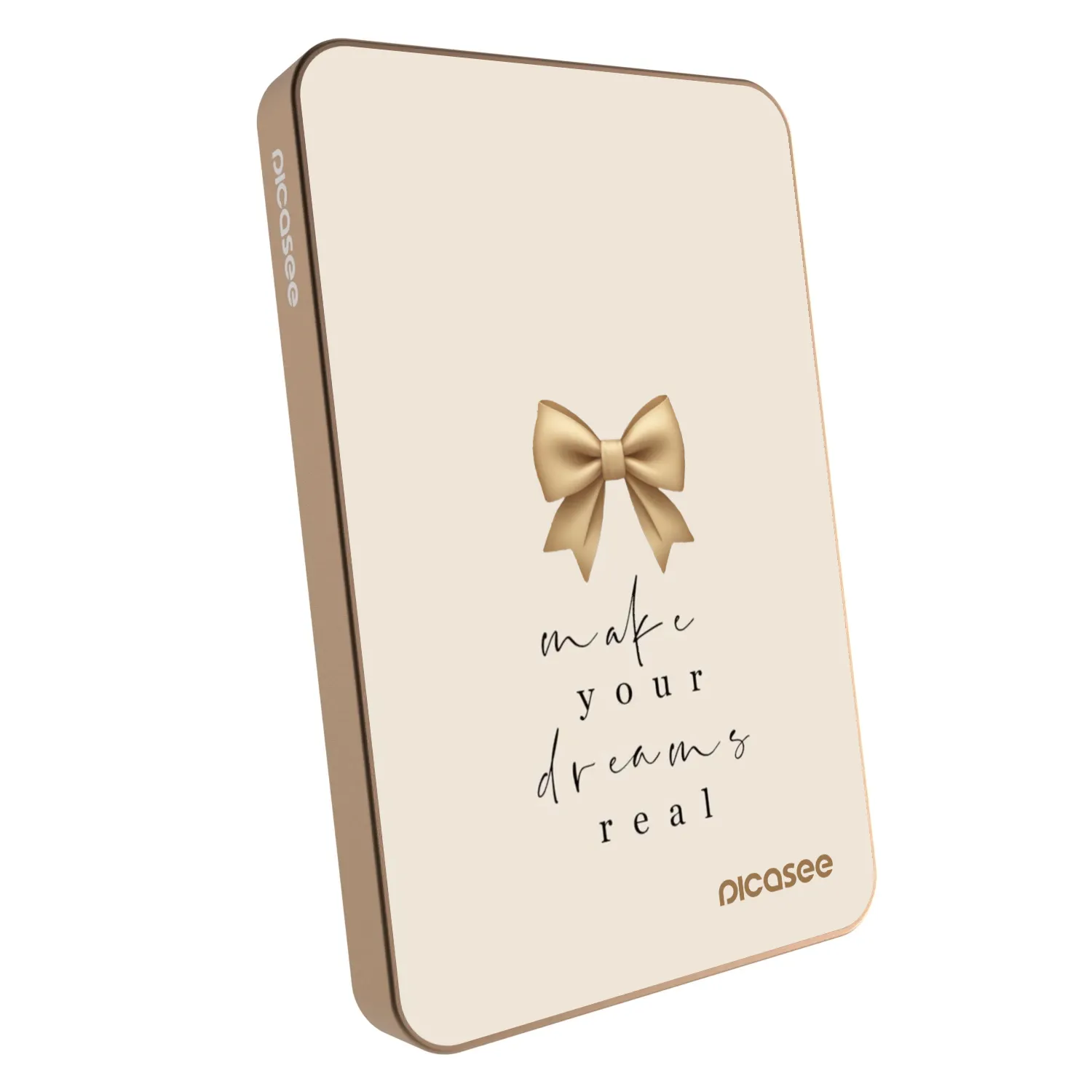 Picasee Powerbanka s MagSafe 5 000 mAh Zlatá - Golden Dream