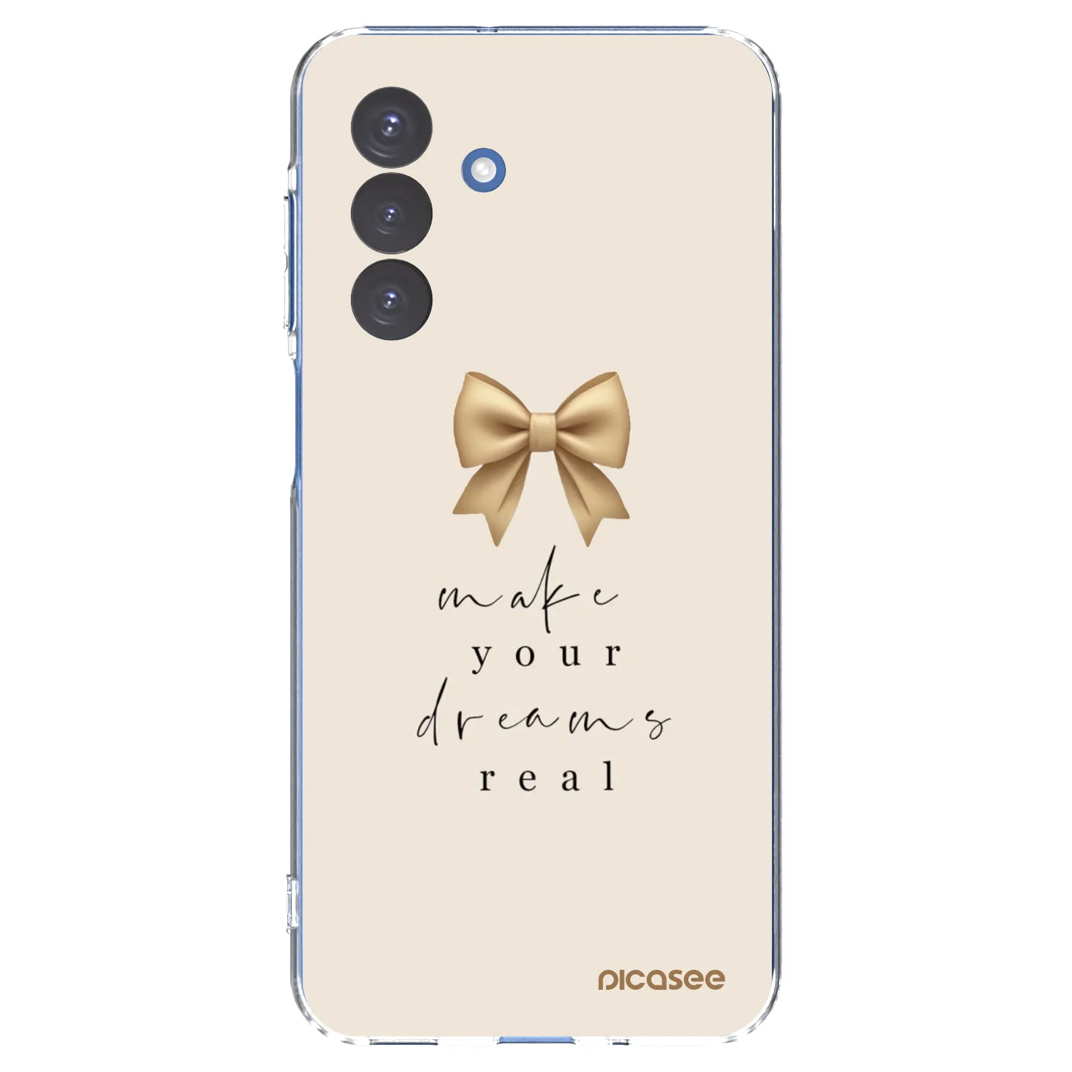 Picasee silikónový prehľadný obal pre Samsung Galaxy A17 5G - Golden Dream