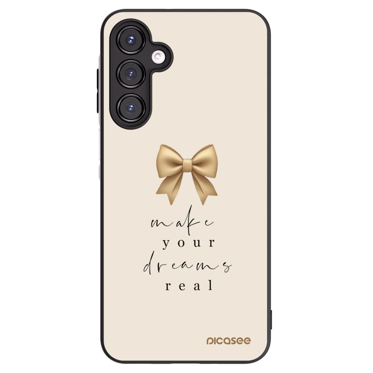 Picasee silikónový čierny obal pre Samsung Galaxy A16 4G - Golden Dream