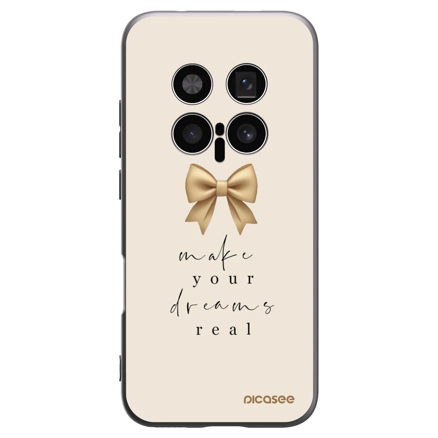 Picasee silikónový čierny obal pre Honor Magic8 Pro 5G - Golden Dream