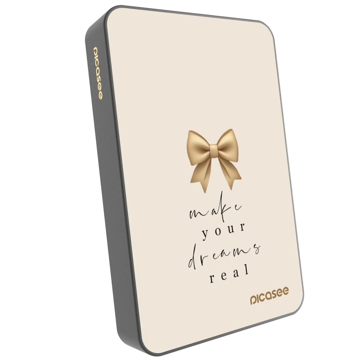Picasee Powerbanka s MagSafe 10 000 mAh Šedá - Golden Dream