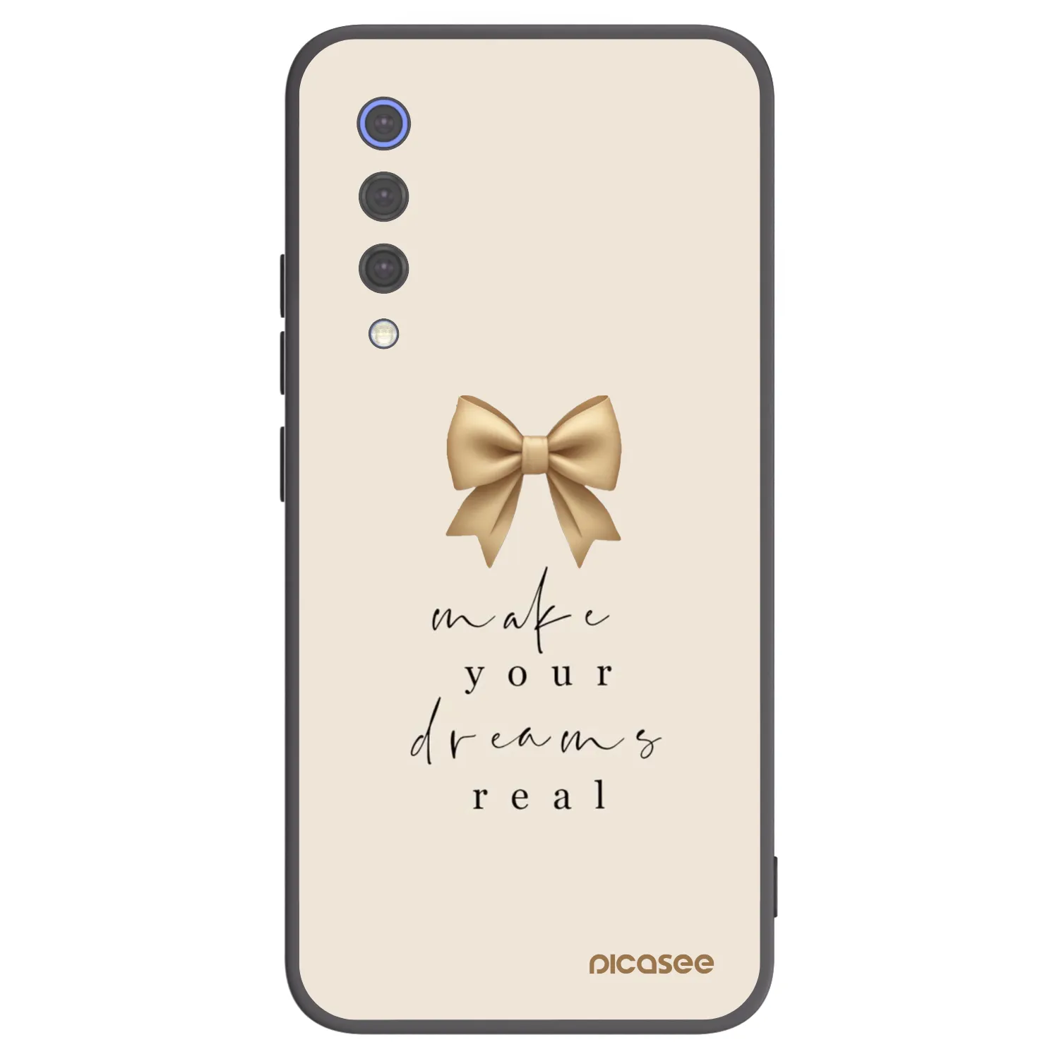 Picasee silikónový čierny obal pre Xiaomi Mi 9 SE - Golden Dream