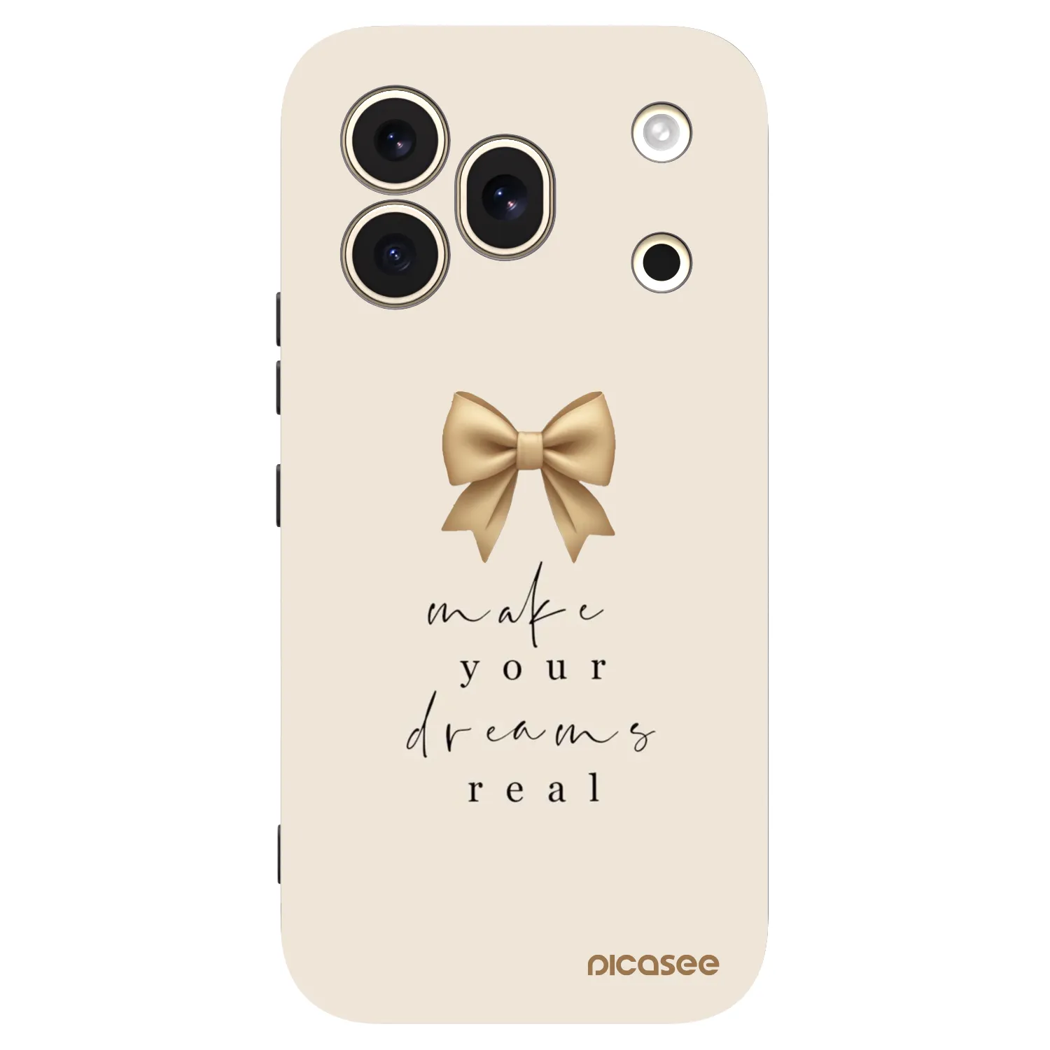Picasee silikónový čierny obal pre Honor 600 Pro - Golden Dream