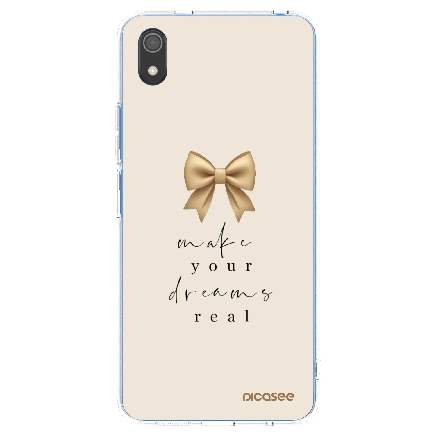 Picasee silikónový prehľadný obal pre Xiaomi Redmi 7A - Golden Dream