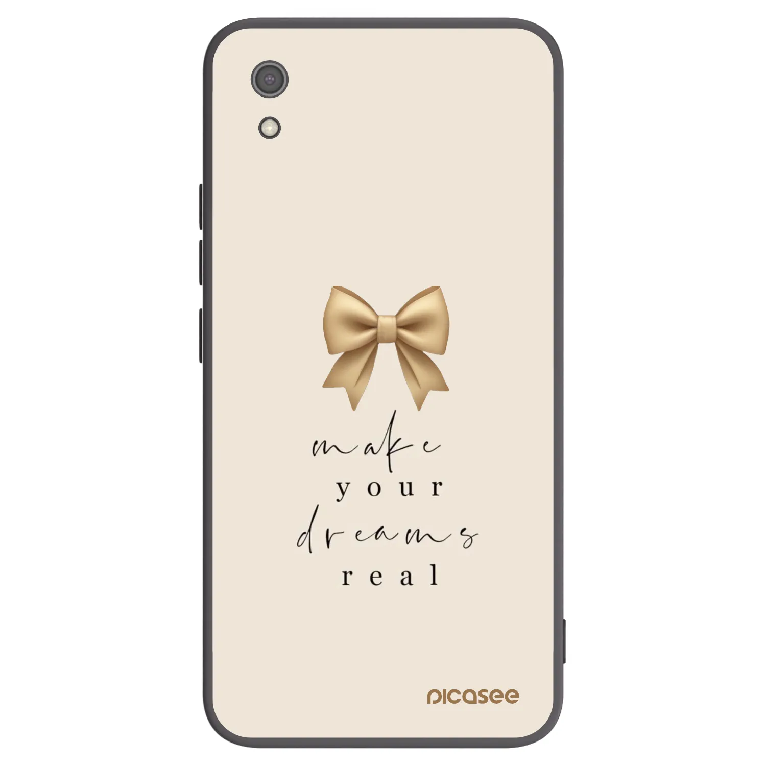 Picasee silikónový čierny obal pre Xiaomi Redmi 7A - Golden Dream