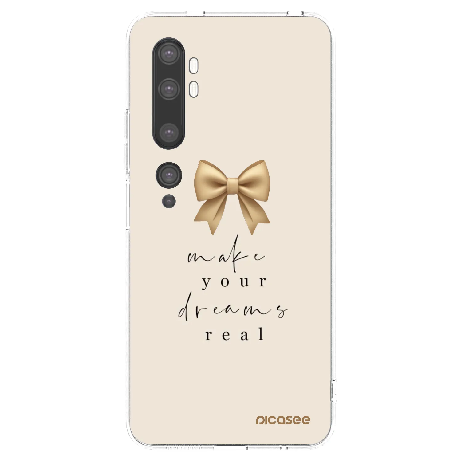 Silikónový prehľadný obal pre Xiaomi Mi Note 10 (Pro) - Golden Dream