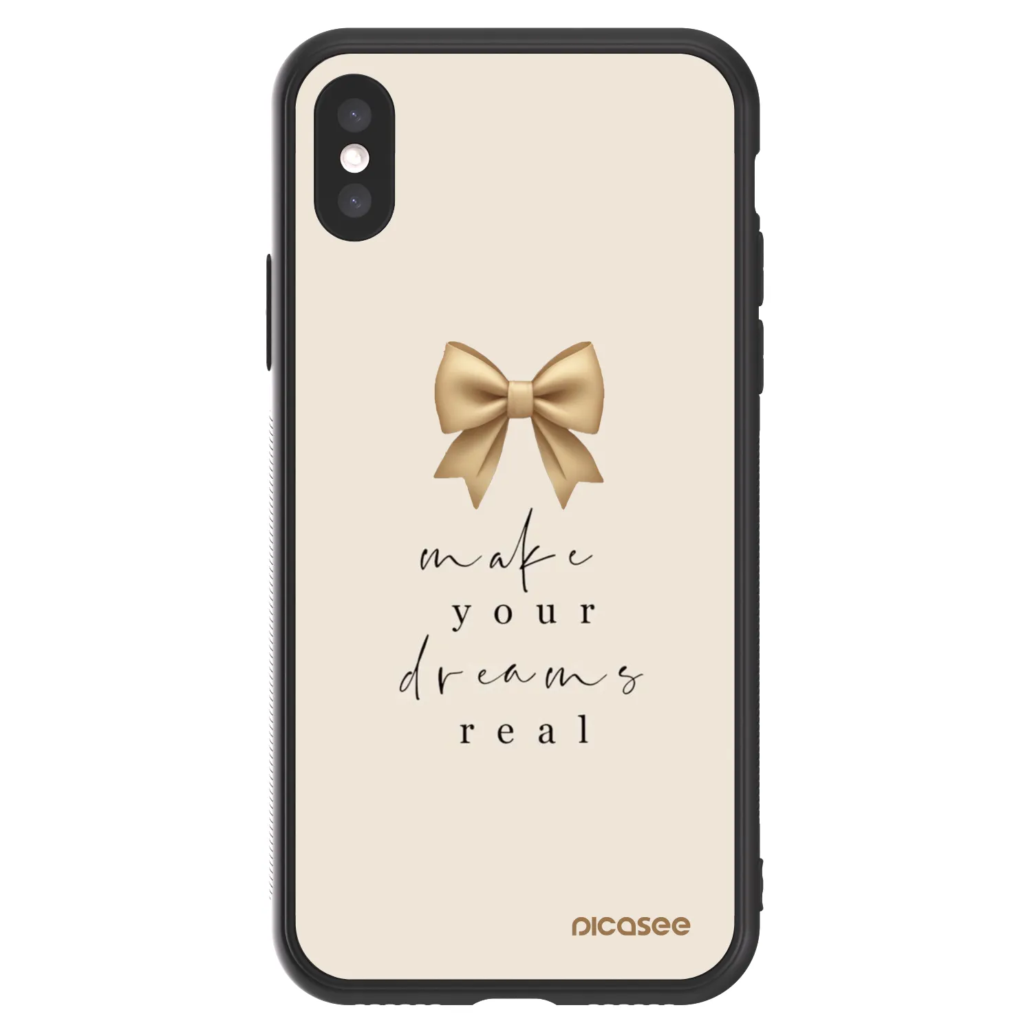 Picasee ULTIMATE CASE pro Apple iPhone X/XS - Golden Dream