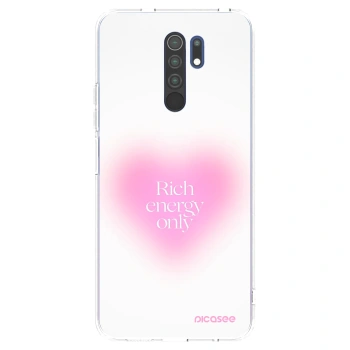 Picasee silikónový prehľadný obal pre Xiaomi Redmi 9 - Rich Energy