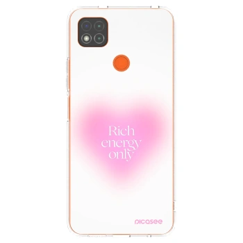 Picasee silikónový prehľadný obal pre Xiaomi Redmi 9C - Rich Energy