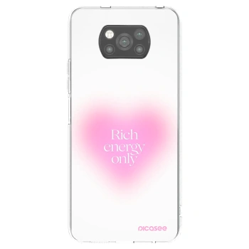 Picasee silikónový čierny obal pre Xiaomi Poco X3 - Rich Energy