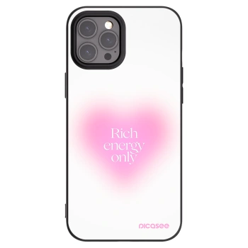 Picasee silikónový čierny obal pre Apple iPhone 12 Pro Max - Rich Energy