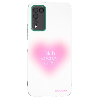 Picasee silikónový prehľadný obal pre Honor 10X Lite - Rich Energy
