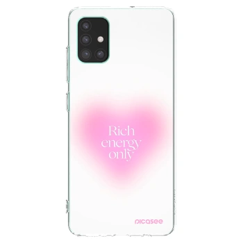 Picasee silikónový prehľadný obal pre Samsung Galaxy M51 M515F - Rich Energy