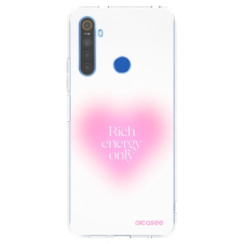 Picasee silikónový prehľadný obal pre Realme 5 - Rich Energy