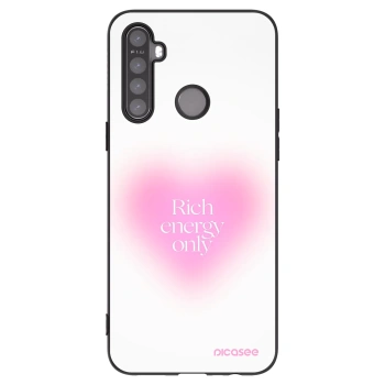 Picasee silikónový čierny obal pre Realme 5 - Rich Energy