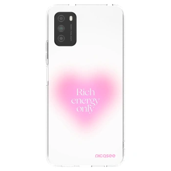 Picasee silikónový prehľadný obal pre Xiaomi Poco M3 - Rich Energy