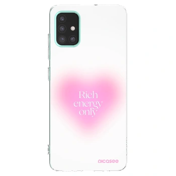 Picasee silikónový prehľadný obal pre Samsung Galaxy M31s - Rich Energy