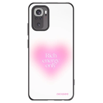 Picasee silikónový čierny obal pre Xiaomi Redmi Note 10 - Rich Energy