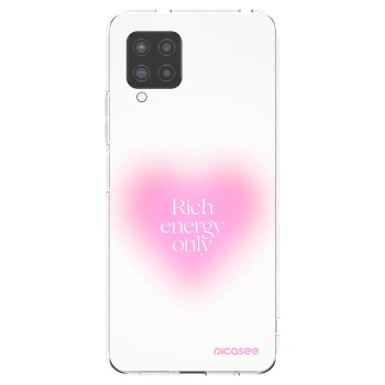 Picasee silikónový prehľadný obal pre Samsung Galaxy A42 A426B - Rich Energy