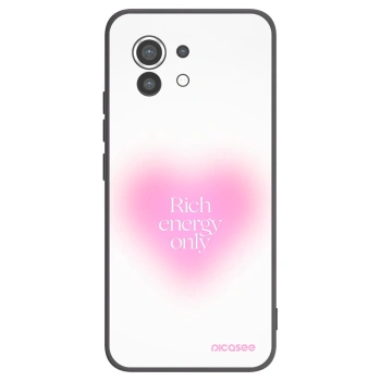 Picasee silikónový čierny obal pre Xiaomi Mi 11 - Rich Energy
