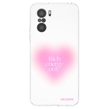 Picasee silikónový prehľadný obal pre Xiaomi Poco F3 - Rich Energy