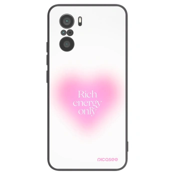 Picasee silikónový čierny obal pre Xiaomi Poco F3 - Rich Energy