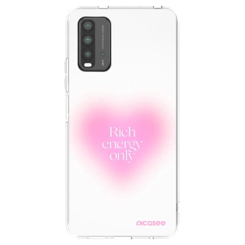 Picasee silikónový prehľadný obal pre Xiaomi Redmi 9T - Rich Energy