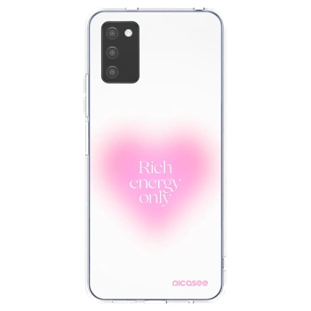 Picasee silikónový prehľadný obal pre Samsung Galaxy A02s A025G - Rich Energy