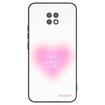Picasee silikónový čierny obal pre Xiaomi Redmi Note 9T - Rich Energy