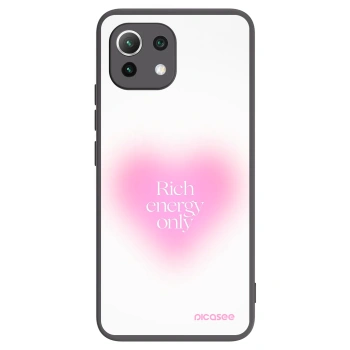 Picasee silikónový čierny obal pre Xiaomi 11 Lite 5G NE - Rich Energy