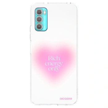 Picasee silikónový prehľadný obal pre Motorola Moto G60 - Rich Energy