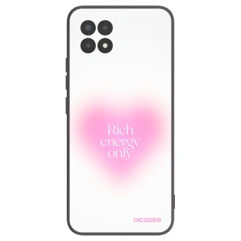 Picasee silikónový čierny obal pre Realme 8i - Rich Energy