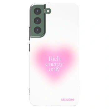 Picasee silikónový prehľadný obal pre Samsung Galaxy S22+ 5G - Rich Energy