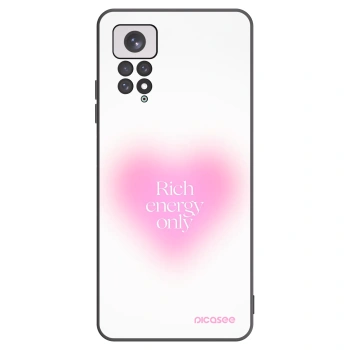 Picasee silikónový čierny obal pre Xiaomi Redmi Note 11 - Rich Energy