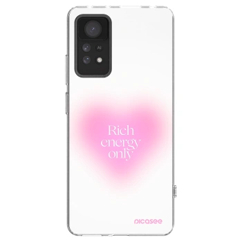 Picasee silikónový prehľadný obal pre Xiaomi Redmi Note 11 Pro 5G - Rich Energy