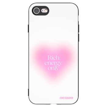 Picasee silikónový čierny obal pre Apple iPhone SE 2022 - Rich Energy