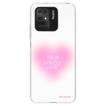 Picasee silikónový prehľadný obal pre Xiaomi Redmi 10C - Rich Energy