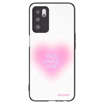 Picasee silikónový čierny obal pre OPPO A16s - Rich Energy