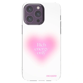 Picasee silikónový prehľadný obal pre Apple iPhone 14 Pro Max - Rich Energy