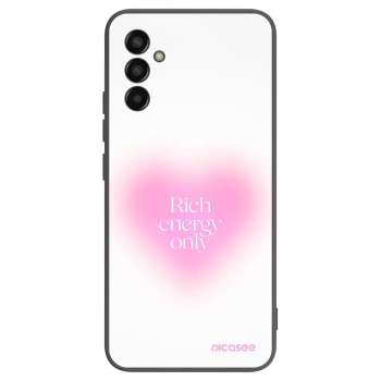 Picasee silikónový čierny obal pre Samsung Galaxy M13 M135F - Rich Energy