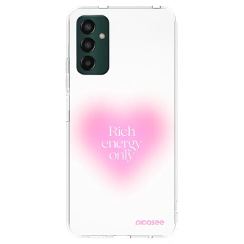 Picasee silikónový prehľadný obal pre Samsung Galaxy M13 M135F - Rich Energy