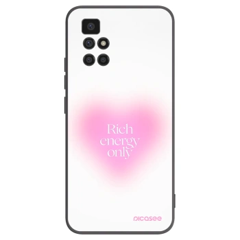Picasee silikónový čierny obal pre Xiaomi Redmi 10 (2022) - Rich Energy