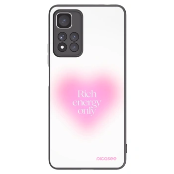 Picasee silikónový čierny obal pre Xiaomi Redmi Note 11 Pro+ 5G - Rich Energy