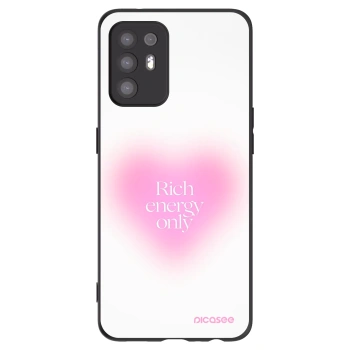 Picasee silikónový čierny obal pre OPPO A94 5G - Rich Energy