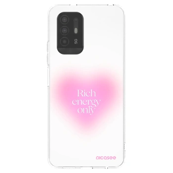 Picasee silikónový prehľadný obal pre OPPO A94 5G - Rich Energy